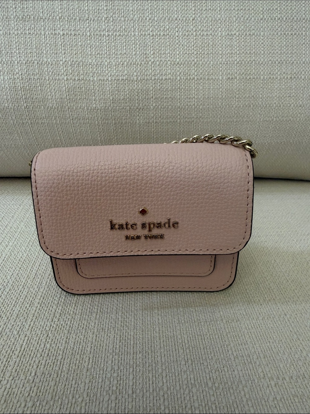 Kate Spade Pink Mini Cardholder Key Ring